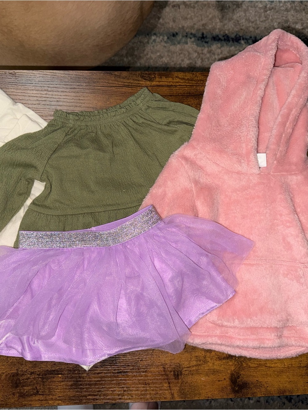 Carter's Lavender Tulle Skirt with Glitter Waistband